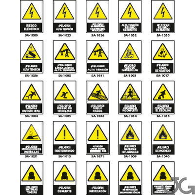 Señalización De Advertencia De Peligro - - Metálicas Julio Garcia, S.L.